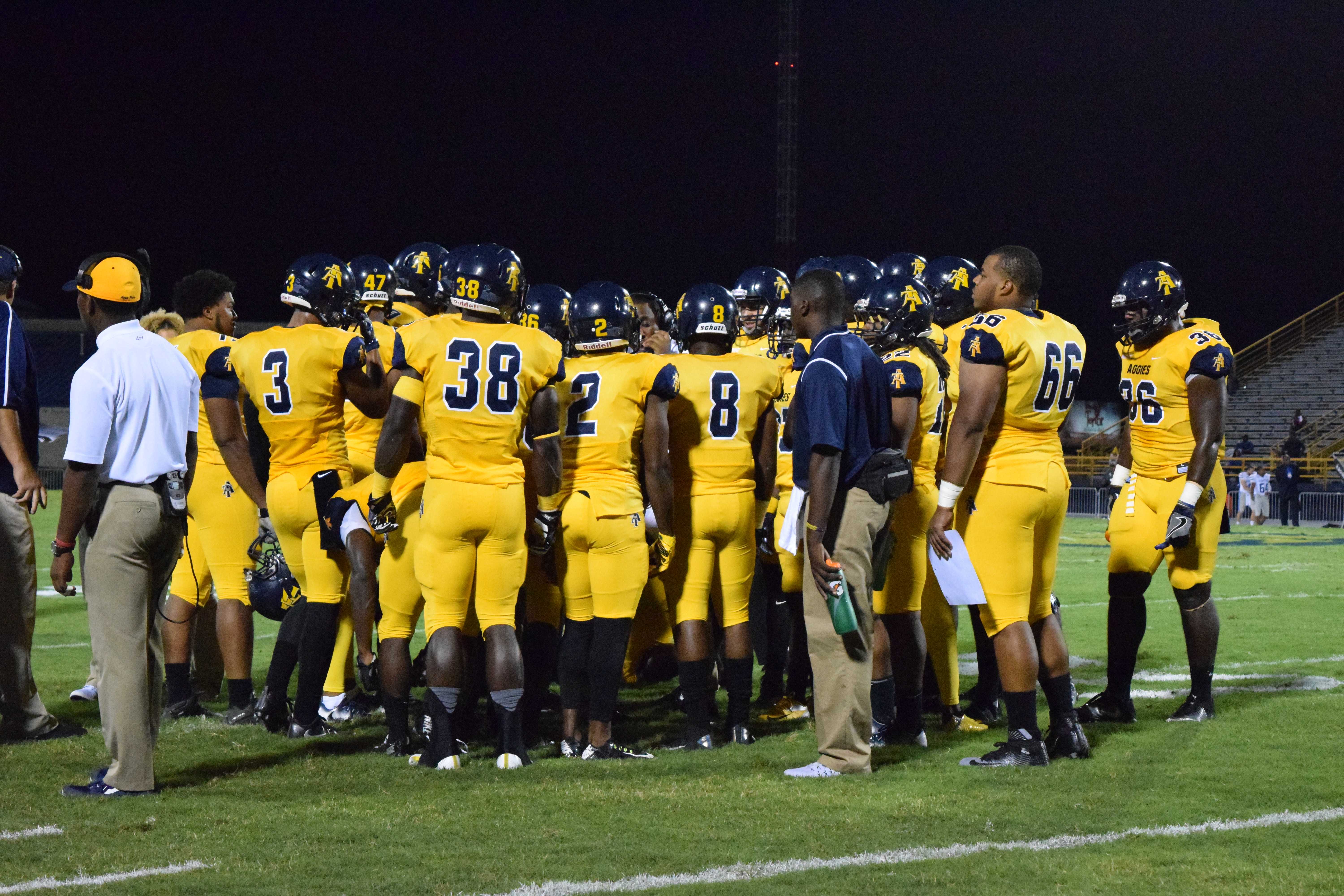 The Aggies have won three consecutive MEAC titles. 