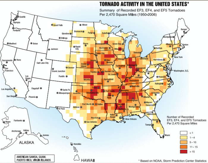 Tornado_Alley map The A&T Register