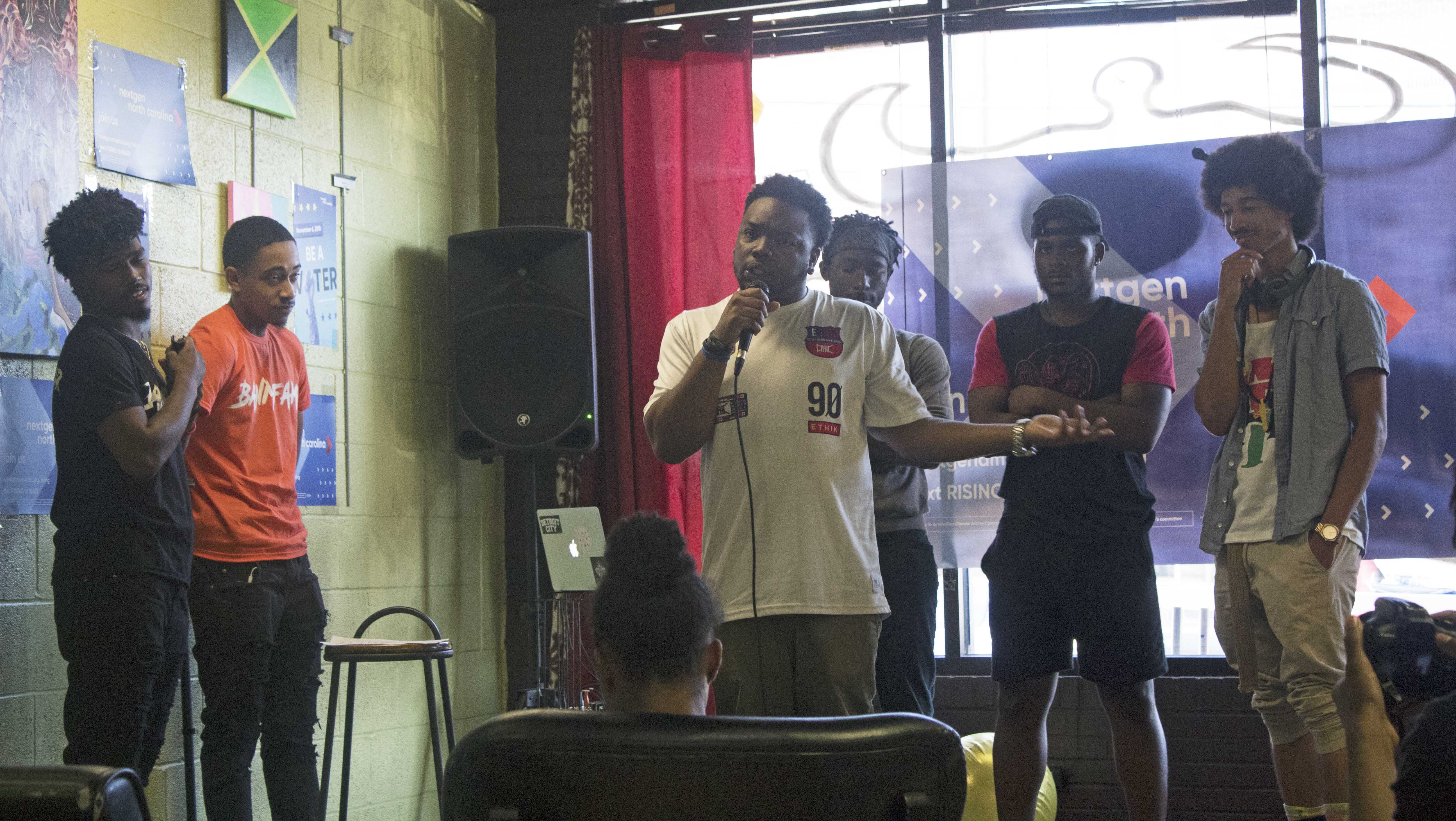 NextGen encourages young voters at the Artist Bloc by Jaylin Saunders