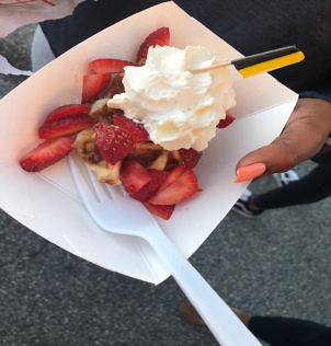 N.C. A&T students participate in the International Food Truck Festival