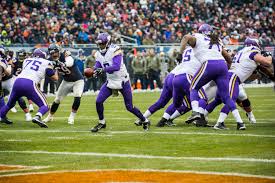 Bridgewater in a game against the Bears as a member of the Vikings.