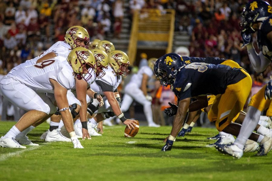 The N.C. A&T Aggies faced the Elon Phoenix on Aug. 31, 2019.
Jamar Plunkett | Photography Editor | The A&T Register