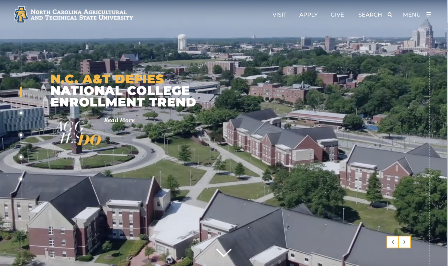 N.c. A&T Redesigns Website, Draws Prospective Student | The A&T Register