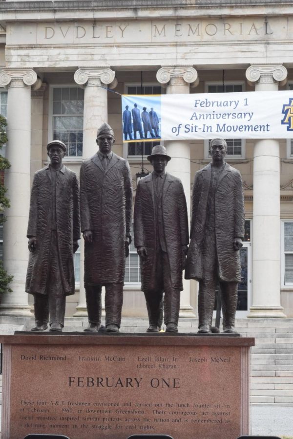 Feb.+1+North+Carolina+Agricultural+%26+Technical+State+University+Greensboro+Four+A%26T+Four+Feb.1+Sit-In+Movement