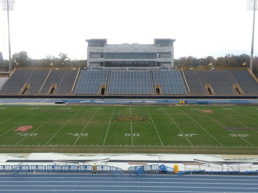 An inside look of Truist stadium, the home of the N.C. A&T State Aggies.