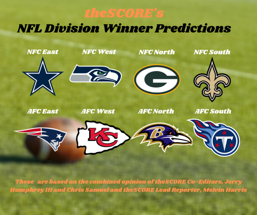 theSCORE’s NFL division winner predictions