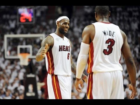 Wade and James won two NBA championships together as a part of the Miami Heat.