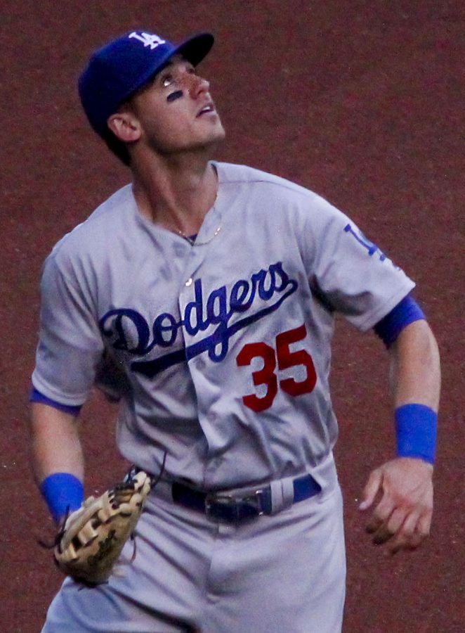 Cody Bellingers two-run home run in the 7th inning propelled the Dodgers to the World Series. 