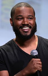 Ryan Coogler promoting Black Panther at the 2016 San Diego Comic-Con