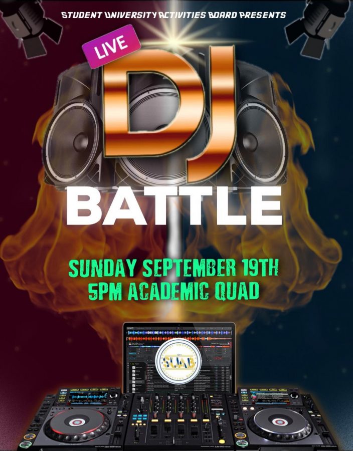 SUAB+host+DJ+Battle+in+the+Academic+Quad+for+Aggie+students