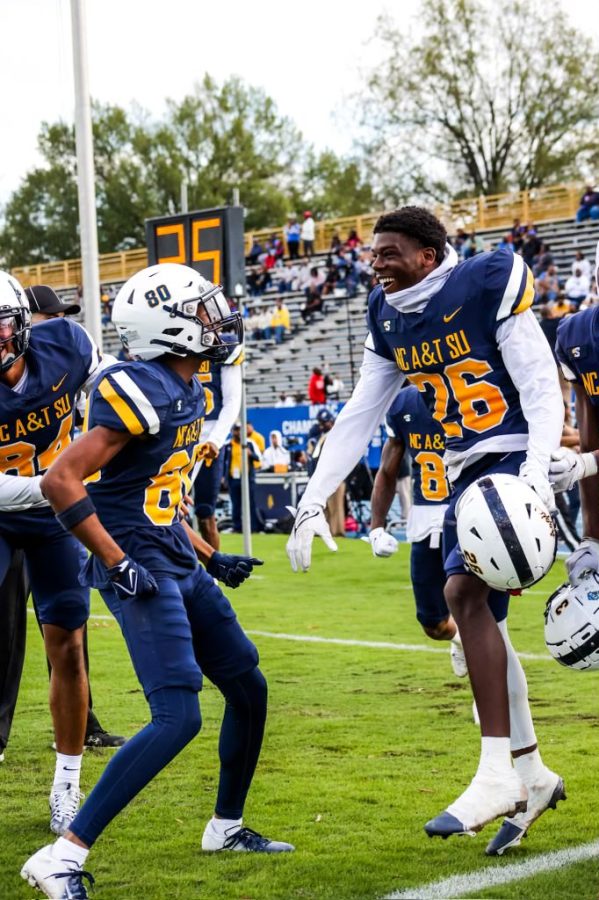 N.C. A&T defeats Charleston Southern in Final home game