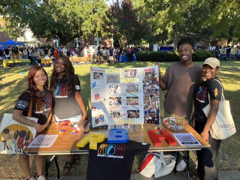 RBH Players at the Fall 2022 N.C. A&T student organization fair on September 1, 2022.