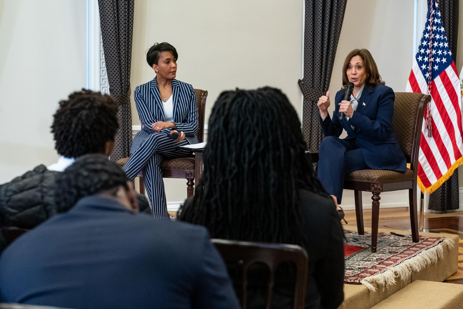 White House, VP Kamala Harris host Briefing with HBCU Student