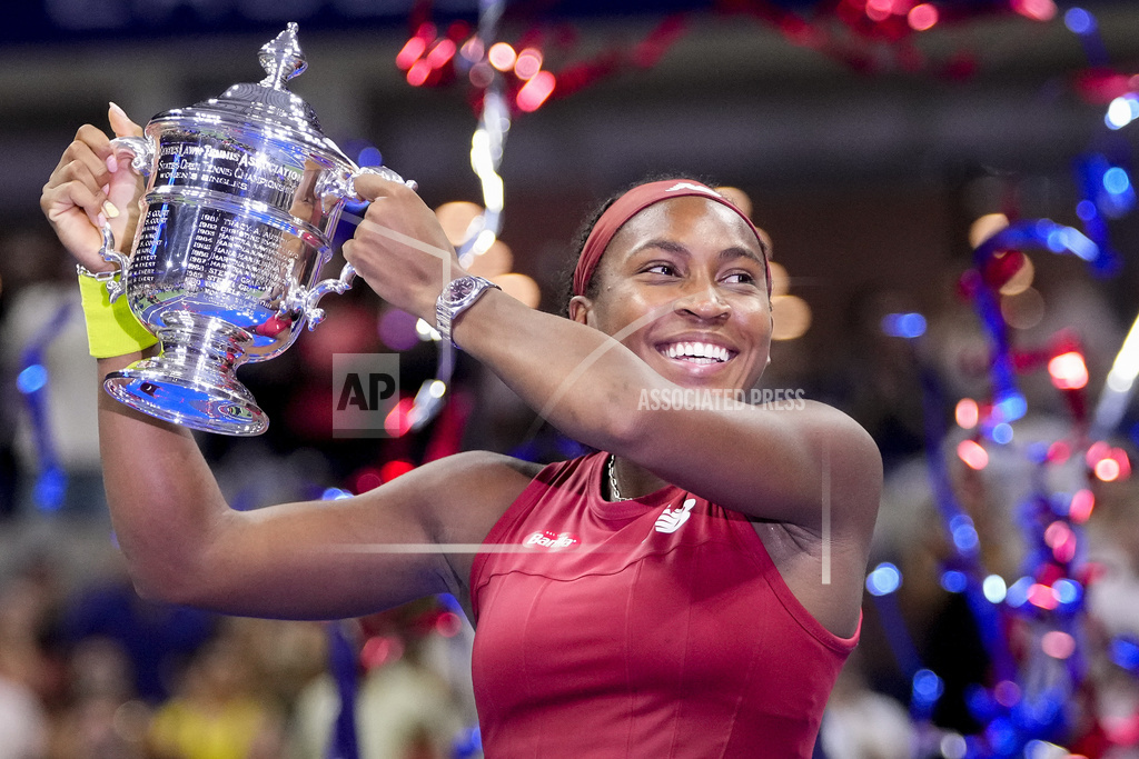 Coco+Gauff+wins+the+U.S.+Open+for+her+first+Grand+Slam+title+at+age+19+%28Associated+Press+Photo%29