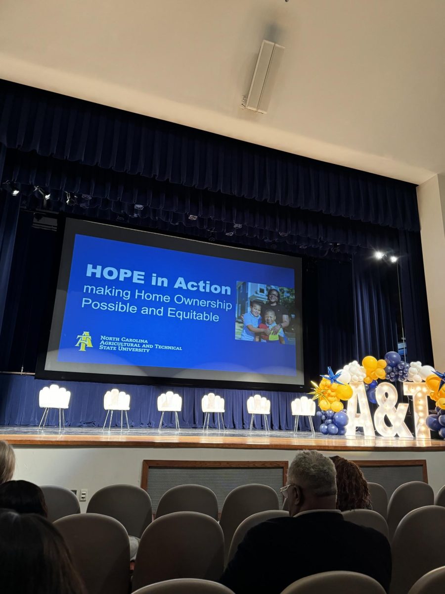 N.C. A&T hosted the Hope in Action Event.
