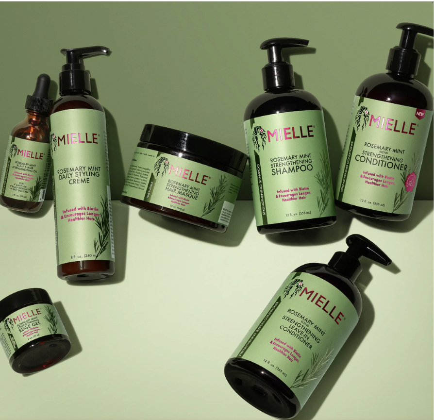 Photo by Mielle.com 
​​Consumers have reported experiencing hair loss, breakage, and scalp irritation after using the Rosemary Mint line. 
