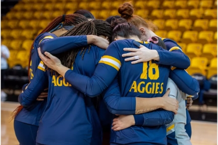 N.C. A&T women's volleyball team.