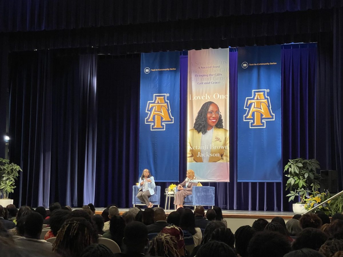 ‘Think of yourself as a part of a bigger narrative,’ Justice Ketanji Brown Jackson urges N.C. A&T students