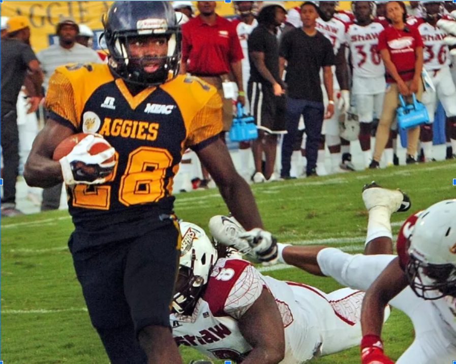 Tarik Cohen in 2015, Photo by NC A&T Sports Information
