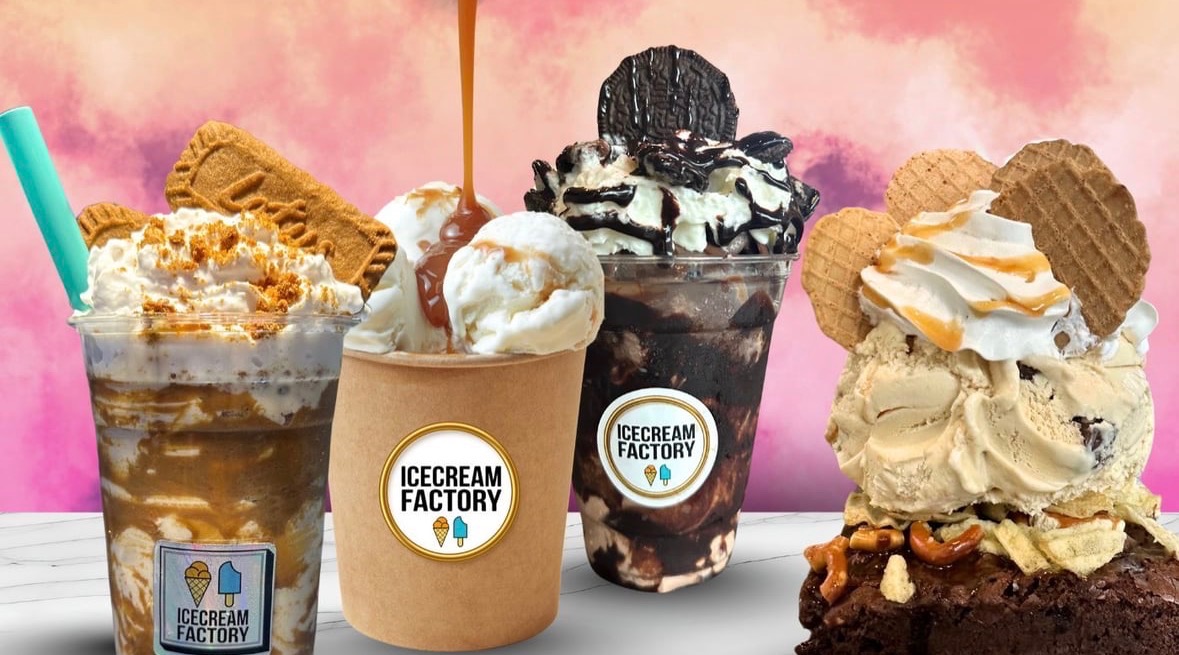 Image via Ice Cream Factory on Doordash