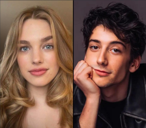 Teagan Croft and Milo Manheim casting announcement post

